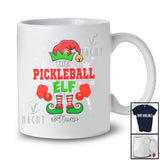 Personalized Custom Name Pickleballs Elf; Fantastic Christmas Pickleballs Player Sport; Friends Family T-Shirt