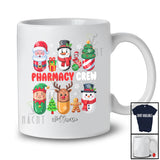 Personalized Custom Name Pharmacy Crew; Lovely Christmas Pills Collection; Pharmacist Family T-Shirt