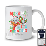 Personalized Custom Name Wake Me When It's Christmas; Humorous X-mas Koala Sleepy Animal T-Shirt