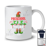 Personalized Preschool Elf Squad; Proud Christmas Custom Name Students Teacher Group T-Shirt