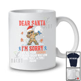 Personalized Custom Name My Blood Sugar Low; Joyful Diabetes Ribbon Christmas Dabbing Gingerbread T-Shirt