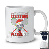 Personalized Custom Name My Christmas Pajama Shirt; Amazing Santa Badminton Player; Sport X-mas T-Shirt