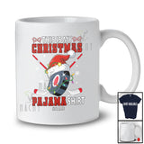 Personalized Custom Name My Christmas Pajama Shirt; Amazing Santa Hockey Player; Sport X-mas T-Shirt