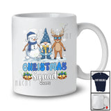 Personalized Custom Name Christmas Squad; Adorable Hanukkah Snowman Gnome Reindeer; Family T-Shirt