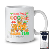 Personalized Custom Name Christmas Cookie Baking Team; Amazing X-mas Three Gingerbread; Baker T-Shirt
