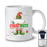 Personalized Custom Name Merry Christmath; Humorous Christmas Elf; Math Students Teacher T-Shirt