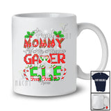 Personalized Custom Name Proud Mommy Of Gamer Elf; Joyful Christmas Mother's Day Family T-Shirt