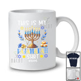 Personalized Custom Name This Is My Pajamakah; Humorous Hanukkah Lights Pajama; Family T-Shirt