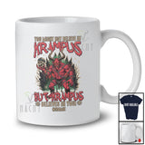 Personalized Custom Name Krampus Believes In You; Scary Christmas Krampus Skull; Friends Family T-Shirt