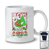 Personalized Custom Name Oops I Got Another Tree; Fantastic Christmas Tree Santa Chicken Farmer T-Shirt