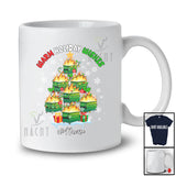 Personalized Custom Name Warm Holiday Wishes; Humorous Christmas Tree Hot Dumpster T-Shirt