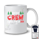 Personalized Custom Name Cousin Crew Christmas 2026; Awesome X-mas Lights Tree Family Group T-Shirt