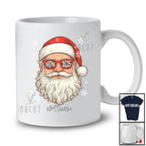 Personalized Custom Name Christmas 2025; Fantastic X-mas Santa Face Sunglasses; Family T-Shirt