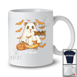 Personalized Custom Name Hamster Boo Ghost Cosplay; Horror Halloween Rodent Animal Lover T-Shirt