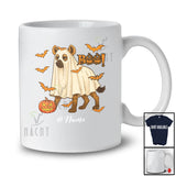 Personalized Custom Name Hyena Boo Ghost Cosplay; Horror Halloween Wild Animal Lover T-Shirt