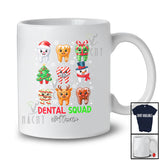 Personalized Custom Name Dental Squad; Amazing Christmas Tooth Collection Santa; Dentist T-Shirt
