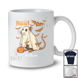 Personalized Custom Name Rat Boo Ghost Cosplay; Horror Halloween Rodent Animal Lover T-Shirt