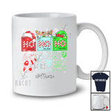 Personalized Custom Name 3Ho; Amazing Christmas Elf Santa Science Teacher Students Group T-Shirt