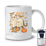 Personalized Custom Name Tiger Boo Ghost Cosplay; Horror Halloween Wild Animal Lover T-Shirt