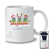 Personalized Custom Name Three Elf Santa Xylophone; Merry Christmas Musical Instrument Player T-Shirt