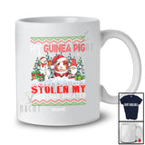 Personalized Custom Name Guinea Pig Stolen My Christmas Sweater; Lovely X-mas Santa Gnome T-Shirt