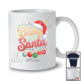 Personalized Custom Name Bling It On Santa; Amusing Christmas Lights Santa; Pajamas Family T-Shirt