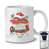 Personalized Custom Name Merry Cruisemas; Amusing Christmas Cruise Ship Captain Red Plaid T-Shirt