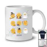 Personalized Custom Name Orange Cosplay Boo Witch; Lovely Halloween Fruit; Vegan T-Shirt