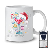 Personalized Custom Name Santa Cocktail; Awesome Christmas Cocktail Drinking; Drunker T-Shirt