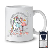 Personalized Custom Name How Many Night A Week Reading; Lovely 67 Unicorn Flamingo Librarian Teacher T-Shirt