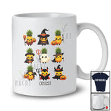 Personalized Custom Name Pineapple Cosplay Boo Witch; Lovely Halloween Fruit; Vegan T-Shirt