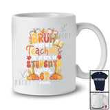 Personalized Custom Name 6 Out Of 7 Teachers 67 Students Overuse; Lovely Autumn Groovy T-Shirt
