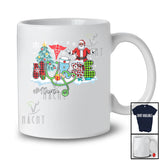 Personalized Custom Name Nurse; Fantastic Christmas Tree Santa Plaid Leopard; Proud Jobs T-Shirt