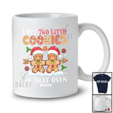 Personalized Custom Name I Put Two Little Cookies In That Oven; Lovely Pregnancy Christmas T-Shirt