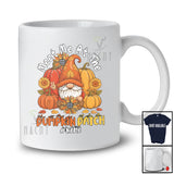 Personalized Custom Name Meet Me At The Pumpkin Patch; Lovely Halloween Thanksgiving Gnome T-Shirt