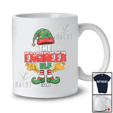 Personalized Custom Name The Engineer Elf; Amazing Christmas Elf Costume Cosplay Family T-Shirt