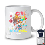 Personalized Custom Name This Girl Is Now Double Digits; Joyful 10th Birthday Party Girl Dabbing T-Shirt