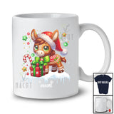 Personalized Custom Name Donkey Santa Gingerbread; Adorable Christmas Baking Baker T-Shirt