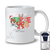 Personalized Custom Name Nurse; Adorable Christmas Tree Cookie Bow Tie Santa; Family T-Shirt