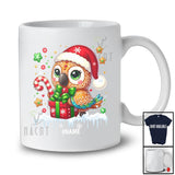 Personalized Custom Name Parrot Santa Gingerbread; Adorable Christmas Baking Baker T-Shirt