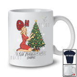 Personalized Custom Name I Got Another Tree; Joyful Christmas Plaid Sassy Women; Adult Family T-Shirt