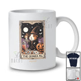 Personalized Guinea Pig Witch Tarot Card; Awesome Halloween Custom Name Animal Lover T-Shirt