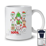 Personalized Dental Squad; Adorable Christmas Tooth Collection; Custom Name Dental Dentist T-Shirt