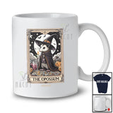 Personalized Opossum Witch Tarot Card; Awesome Halloween Custom Name Animal Lover T-Shirt