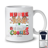 Personalized Custom Name Nurse Of Smart Cookies; Lovely Christmas Tree Gingerbread T-Shirt