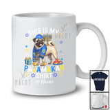 Personalized Custom Name This Is My Pajamakah Shirt; Lovely Hanukkah Pajama Pug Owner T-Shirt