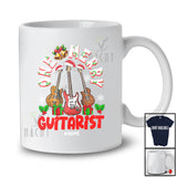 Personalized Custom Name One Merry Guitarist; Fantastic Christmas Santa Jobs Careers T-Shirt