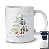 Personalized Custom Name Chess Christmas Tree Lights; Joyful Sport Playing Player Team T-Shirt