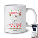 Personalized Custom Name Christmas Is Better On A Llama; Lovely Sweater Together Family T-Shirt