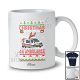 Personalized Custom Name Christmas Is Better On A Ambulance; Lovely Sweater Together Family T-Shirt